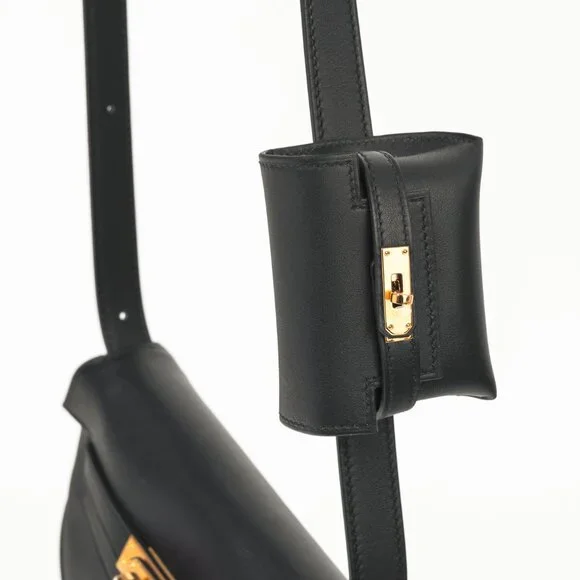 Hermes Kelly Moove Black Swift Leather GHW Shoulder Bag - Picture 7 of 16